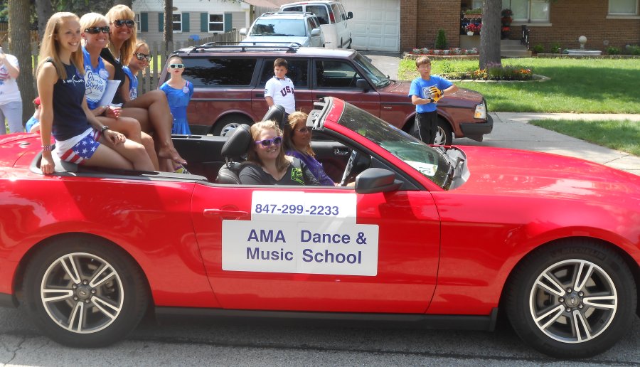AMA staff in the Des Plaines 4th of July parade