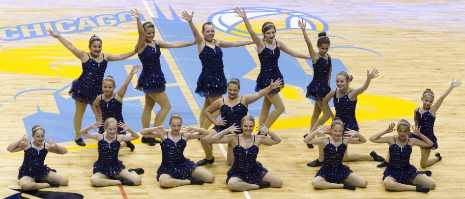 The AMA Dance Force Tap Company at the Allstate Arena