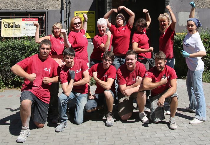 The Habitat Team in Poland.