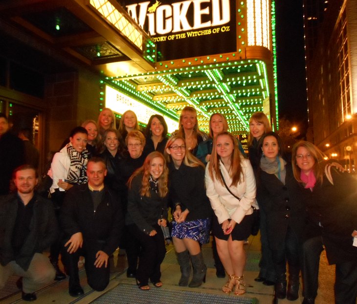 AMA staff goes to see Wicked!