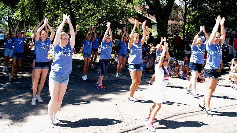 AMA Dance Force wows the parade crowd!