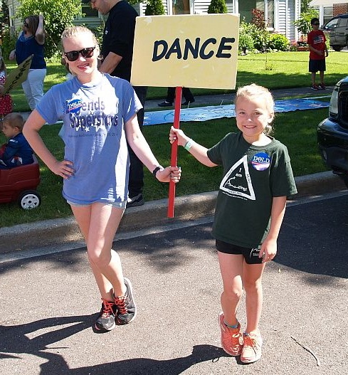 Sisters dance at AMA Dance and Music School