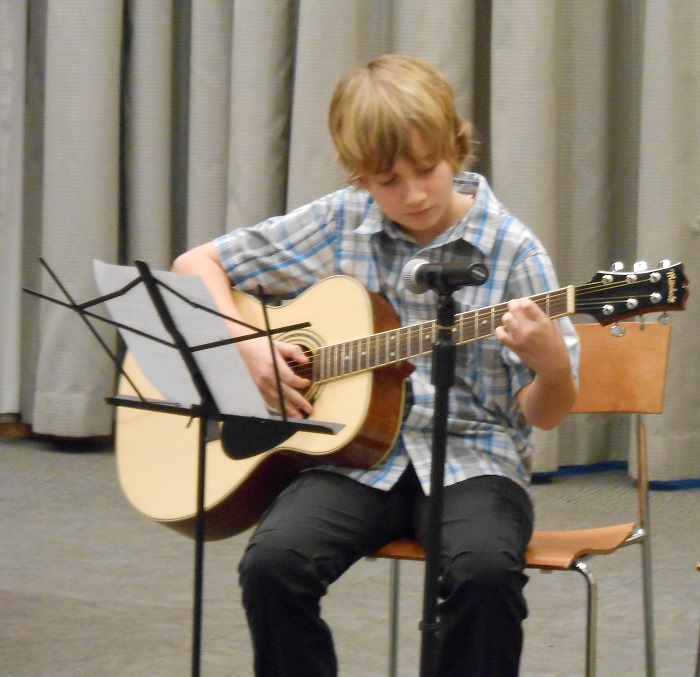 AMA student performs
