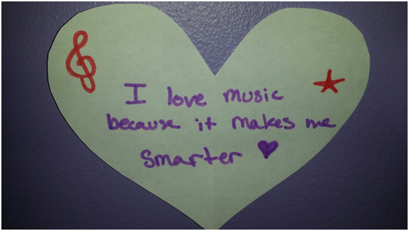 Music makes me smarter!